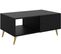 Table Basse "temerra " 99 X 62 X 45 Cm - Noir