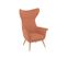 Fauteuil design GARY BUT PRO terracotta