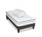 Pack Bartoldi 90x200 Cm Matelas Ressorts + Sommier Bois + Accessoires