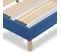 Sommier à Lattes En Bois Kit Color 90x190 Cm Coloris Bleu Marine Livré En Kit