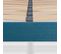 Sommier à Lattes En Bois Kit Color 140x200 Cm Coloris Turquoise Livré En Kit