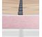 Sommier à Lattes En Bois Kit Color 160x200 Cm Coloris Rose Livré En Kit