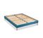 Sommier à Lattes En Bois Kit Color 180x200 Cm Coloris Turquoise Livré En Kit