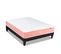 Ensemble Lilas 180x200 Cm Matelas Mousse + Sommier Bois