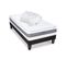 Pack Sublime 90x190 Cm Matelas Mousse + Sommier Bois + Accessoires