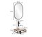 Meuble Lave-mains Soho Plan Fin P-serviette Dessous Vasque Blc+rob+miroir