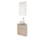 Meuble Lave-mains D'angle Sorrento + Vasque + Armoire De Toilette