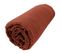 Drap Housse 90x190 Cm En Gaze De Coton Terracotta