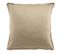 Taie D'oreiller 65x65 Cm Satin De Coton Beige