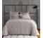 Housse De Couette 220x240 Cm Satin De Coton Gris Clair