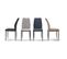 Lot De 4 Chaises En Tissu Beu Jean - Malo