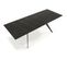 Table à Manger Rectangulaire Extensible En Céramique Noir / Doré 160/220 Cm - Lally