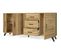 Buffet 3 Portes 3 Tiroirs Effet Bois 180 Cm - Inari