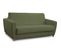 Canapé Convertible 3 Places En Tissu Bouclette Vert Kaki - Ouverture Express - Leandro