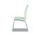 Lot De 6 Chaises Emma Simili Cuir Blanc