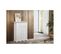 Buffet Le Parisien Charme Blanc 2 Portes 1 Tiroir 2 Tablettes 94 X 134 X 42 Cm