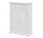 Buffet Le Parisien Charme Blanc 2 Portes 1 Tiroir 2 Tablettes 94 X 134 X 42 Cm