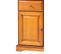 Buffet 2 Portes 2 Tiroirs Merisier 2 Niches L 82.4 H 77.2 P 41 Cm