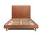 Lit 180x200cm Avec Tête De Lit Tapissier Bouclette Et Sommier Kit Terracotta