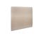 Tete De Lit Tapissee Tissu Beige Brun L 200 Cm - Ep 10 Cm Rembourre