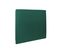 Tete De Lit Tapissee Velours Vert L 150 Cm - Ep 10 Cm Rembourre