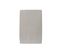 Tete De Lit Tapissee Velours Gris Clair L 90 Cm - Ep 10 Cm Rembourre