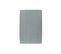 Tete De Lit Tapissee Velours Gris Bleute L 90 Cm - Ep 10 Cm Rembourre