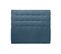 Tete De Lit Capitonnee Tissu Bleu L 160 Cm - Ep 10 Cm Rembourre