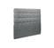 Tete De Lit Capitonnee Tissu Gris Anthracite L 200 Cm - Ep 10 Cm Rembourre