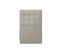 Tete De Lit Capitonnee Velours Taupe L 90 Cm - Ep 10 Cm Rembourre