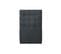 Tete De Lit Capitonnee Velours Gris Anthracite L 90 Cm - Ep 10 Cm Rembourre