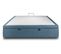 Sommier Coffre Tissu Bleu 200x200 H39cm