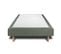 Sommier Tapissier Tissu Vert 90x190 H29cm