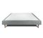 Sommier Tapissier Tissu Gris Anthracite 140x190 H29cm