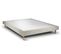 Sommier Tapissier Velours Taupe 140x200 H29cm