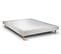 Sommier Tapissier Velours Gris Clair 140x200 H29cm