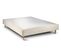 Sommier Tapissier Tissu Beige Clair 150x190 H35cm