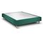 Sommier Tapissier Velours Vert 160x200 H35cm