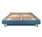 Sommier Kit Velours Bleu 200x200 H29cm