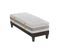 Ensemble Matelas Mousse 90x190 L'envouteur - Avec Sommier Kit Gris Et Pieds - Ep.31cm