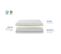 Ensemble Matelas Mousse 90x190 L'envouteur - Avec Sommier Kit Gris Et Pieds - Ep.31cm