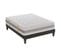 Ensemble Matelas Mousse 160x200 L'envouteur - Avec Sommier Kit Gris Et Pieds - Ep.31cm