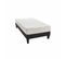 Ensemble Matelas Mousse 90x200 L'adulateur - Avec Sommier Et Pieds - 7 Zones