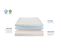 Ensemble Matelas Mousse 90x200 L'adulateur - Avec Sommier Et Pieds - 7 Zones