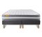 Ensemble Matelas Memoire De Forme 180x200 Memo Plus Ep:24cm - Sommier Gris