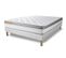 Ensemble Matelas Memoire De Forme 140x200 Memo Zen Ep:26cm - Sommier Blanc