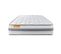 Matelas Ressorts Ensaches Et Memoire De Forme 90x200 Memo Spring - Ep: 22cm - Confort Ferme