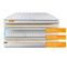 Matelas Ressorts Ensaches Et Memoire De Forme 90x190 Memo Luxe - Ep: 26cm - Confort Equilibre