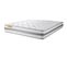 Ensemble Matelas 160x200 + Double Sommiers Gris 80x200 Memo Spring Ressorts Ensaches 3 Zones Maxi Ep