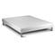 Ensemble Matelas Mousse Polyurethane à Memoire De Forme 140x190 Vitalmemo Ep:18cm - Sommier Blanc